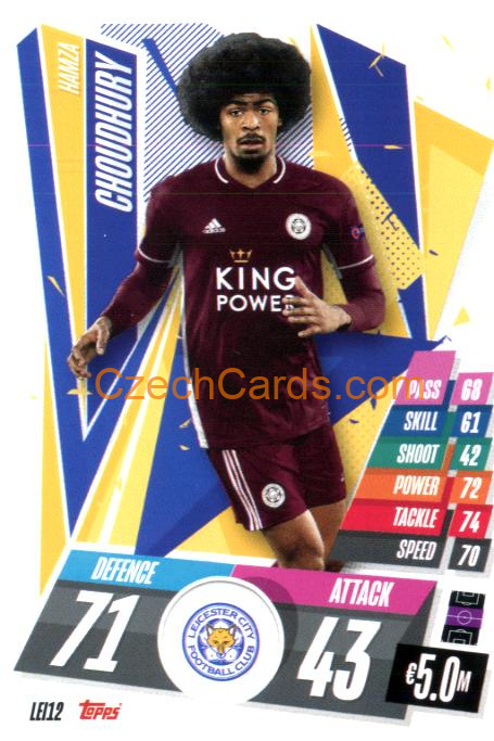 Hamza Choudhury 2020/21 Match Attax #LEI12