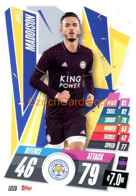 James Maddison 2020/21 Match Attax #LEI15