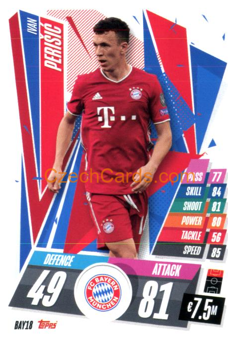 Ivan Perišić 2020/21 Match Attax #BAY18