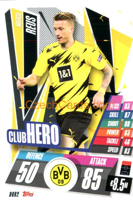 Marco Reus 2020/21 Match Attax #DOR2