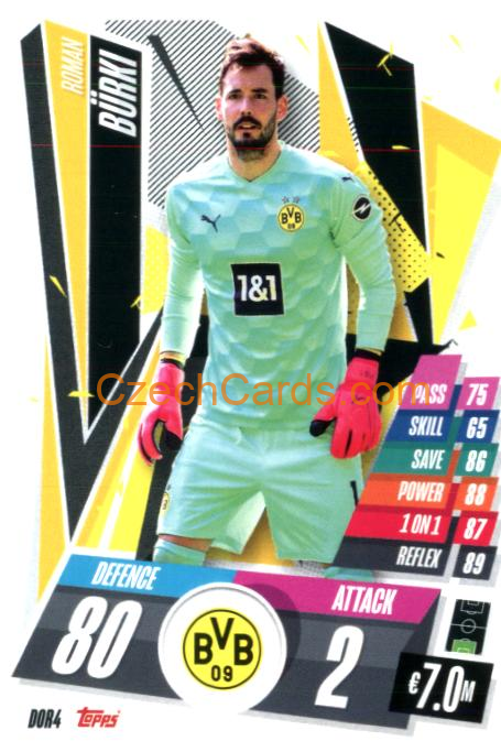Roman Bürki 2020/21 Match Attax #DOR4