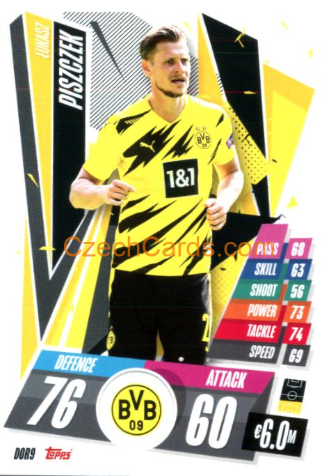 Łukasz Piszczek 2020/21 Match Attax #DOR9