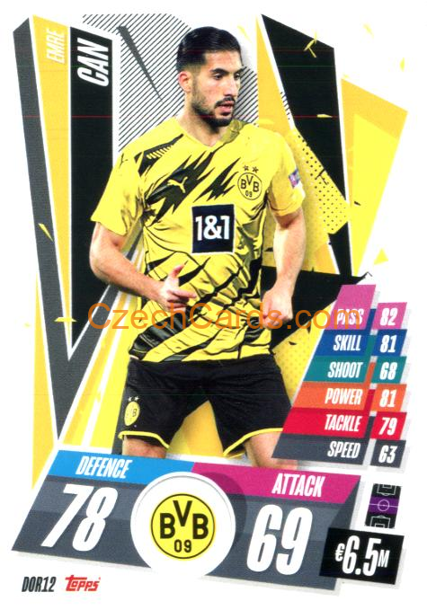 Emre Can 2020/21 Match Attax #DOR12