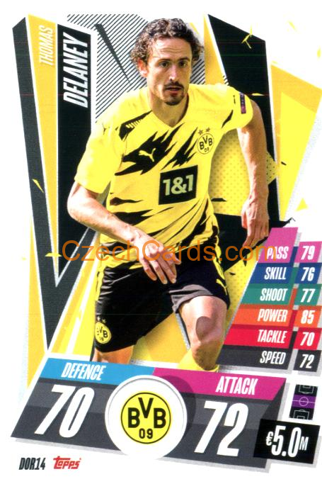 Thomas Delaney 2020/21 Match Attax #DOR14