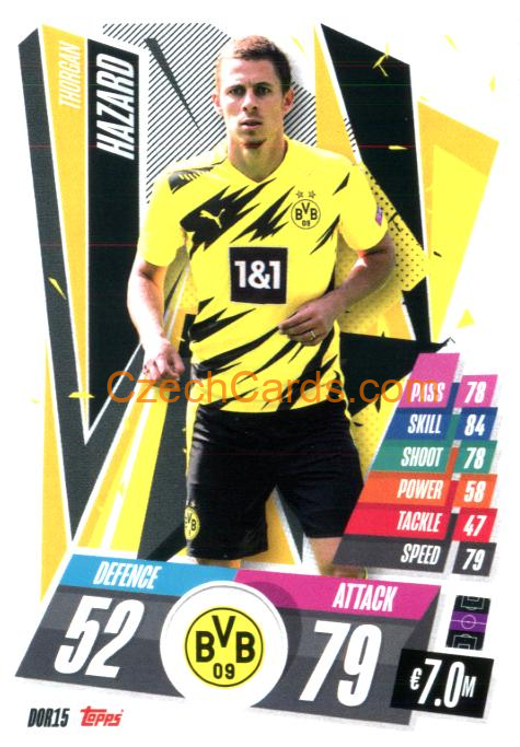 Thorgan Hazard 2020/21 Match Attax #DOR15