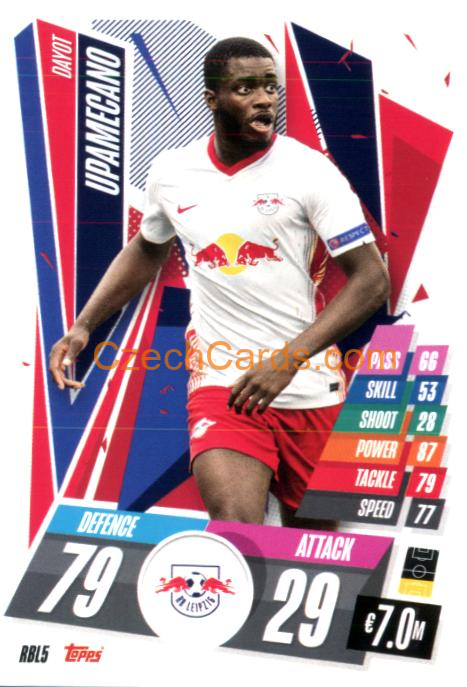 Dayot Upamecano 2020/21 Match Attax #RBL5