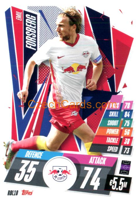 Emil Forsberg 2020/21 Match Attax #RBL10
