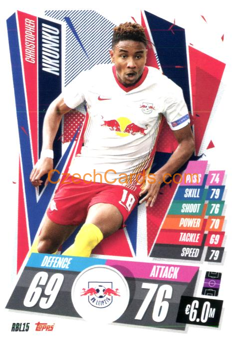 Christopher Nkunku 2020/21 Match Attax #RBL15