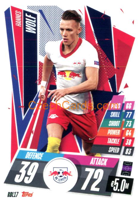 Hannes Wolf 2020/21 Match Attax #RBL17
