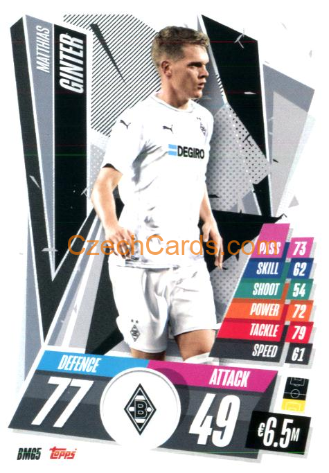 Matthias Ginter 2020/21 Match Attax #BMG5