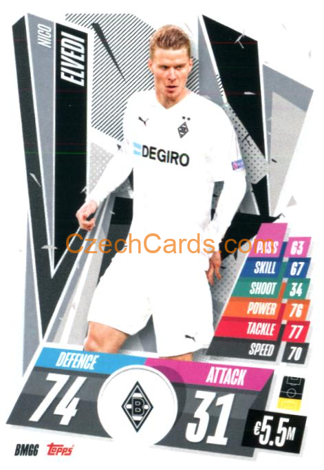 Nico Elvedi 2020/21 Match Attax #BMG6