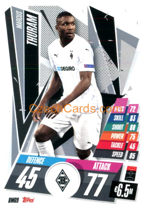Marcus Thuram 2020/21 Match Attax #BMG9