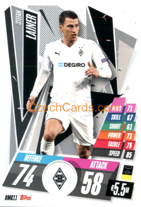 Stefan Lainer 2020/21 Match Attax #BMG11