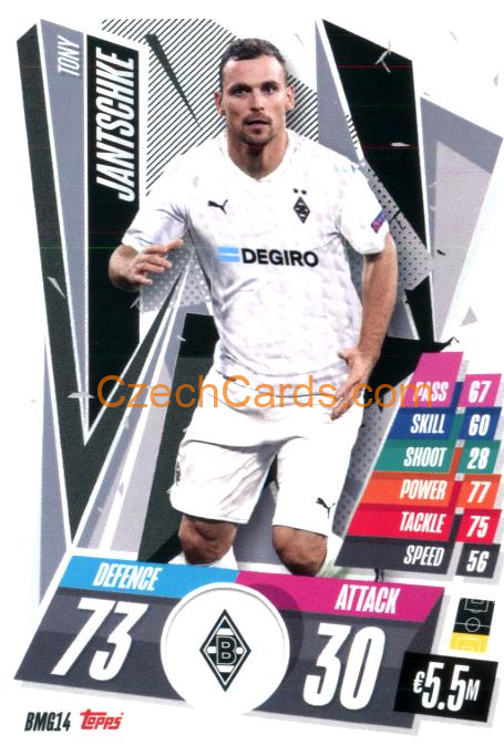 Tony Jantschke 2020/21 Match Attax #BMG14