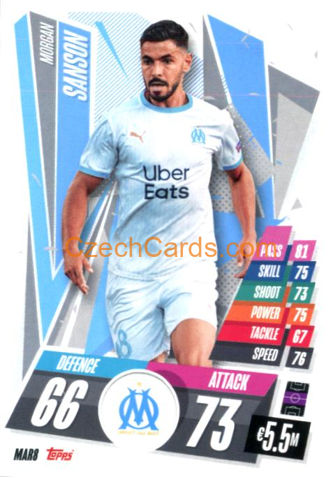 Morgan Sanson 2020/21 Match Attax #MAR8