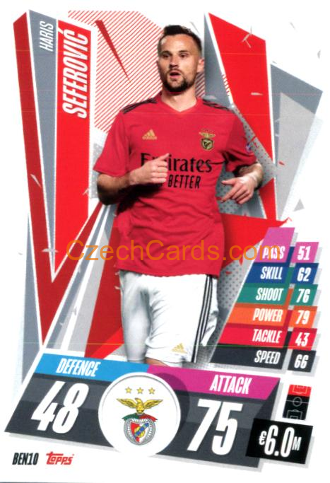 Haris Seferović 2020/21 Match Attax #BEN10