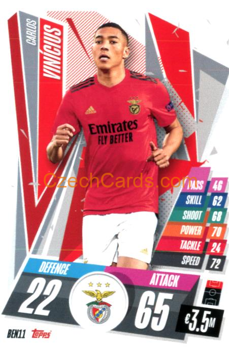 Carlos Vinícius 2020/21 Match Attax #BEN11