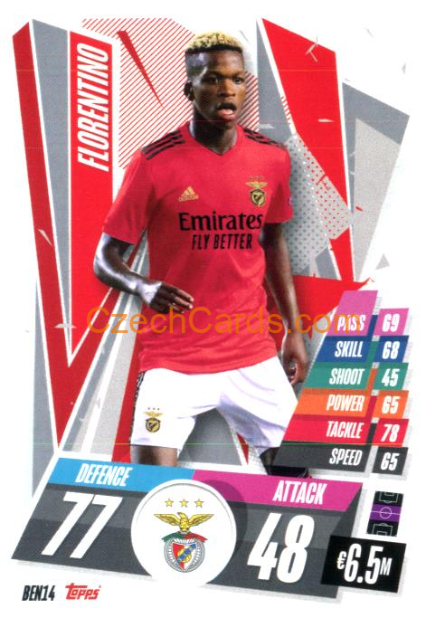 Florentino 2020/21 Match Attax #BEN14