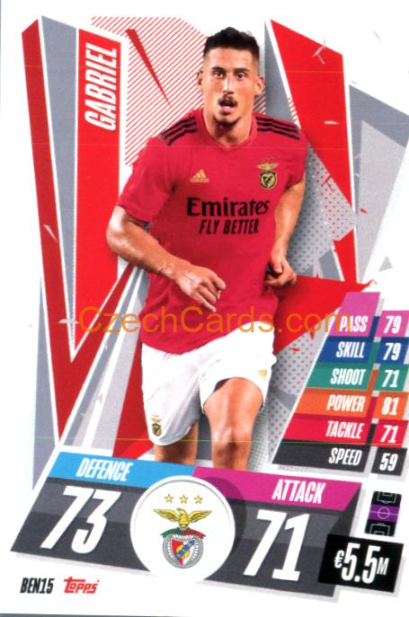 Gabriel 2020/21 Match Attax #BEN15