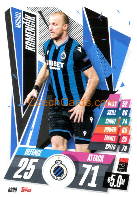 Michael Krmenčík 2020/21 Match Attax #BRU9