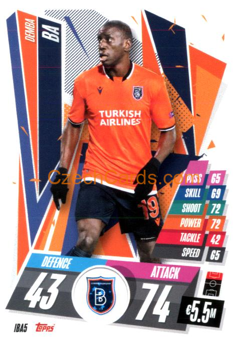 Demba Ba 2020/21 Match Attax #IBA5