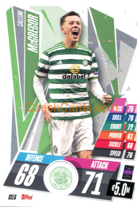 Callum McGregor 2020/21 Match Attax #CEL6