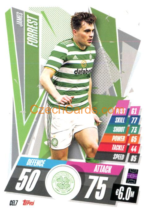James Forrest 2020/21 Match Attax #CEL7