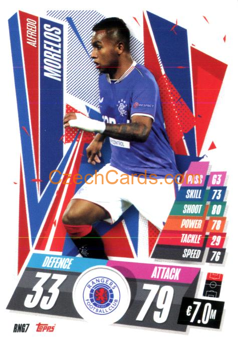Alfredo Morelos 2020/21 Match Attax #RNG7
