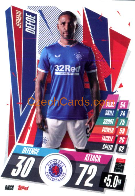 Jermain Defoe 2020/21 Match Attax #RNG8