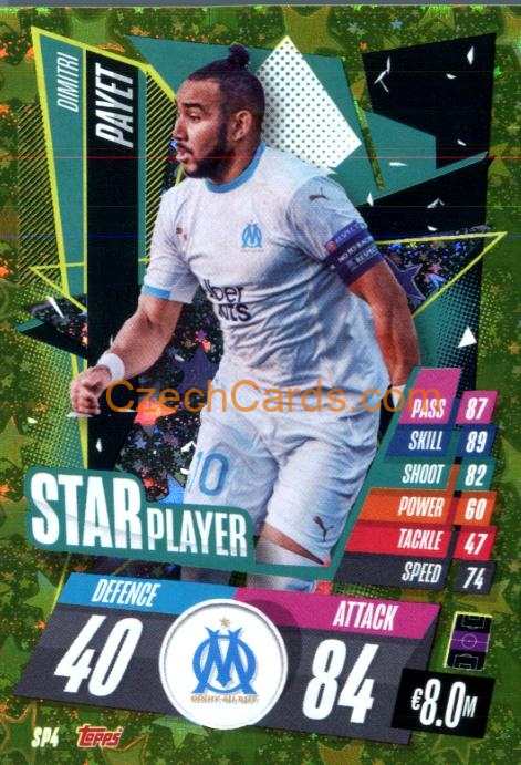 Dimitri Payet 2020/21 Match Attax Star Player #SP4
