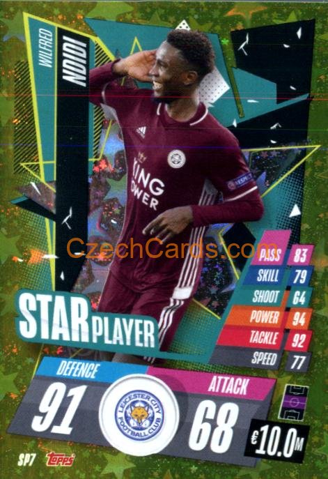 Wilfred Ndidi 2020/21 Match Attax Star Player #SP7