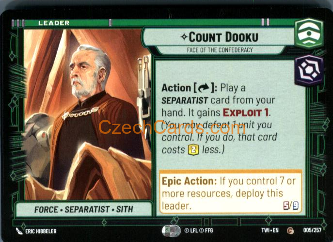 Count Dooku - Face of the Confederacy #5