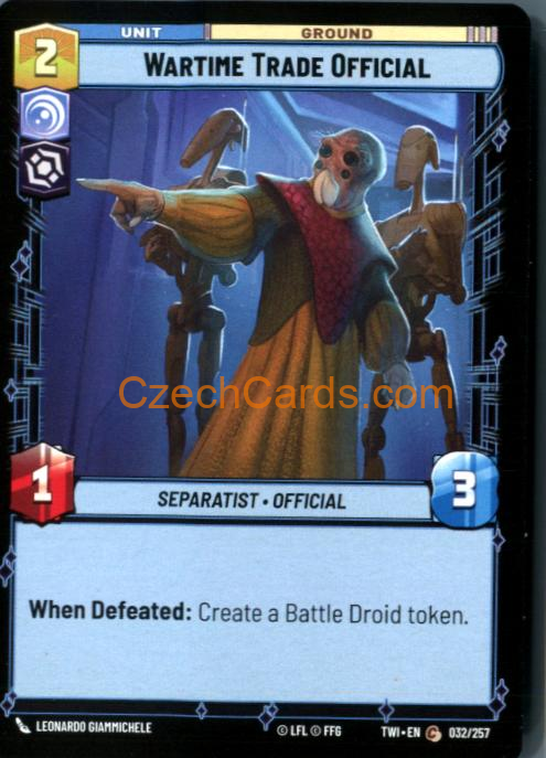 Wartime Trade Official #32