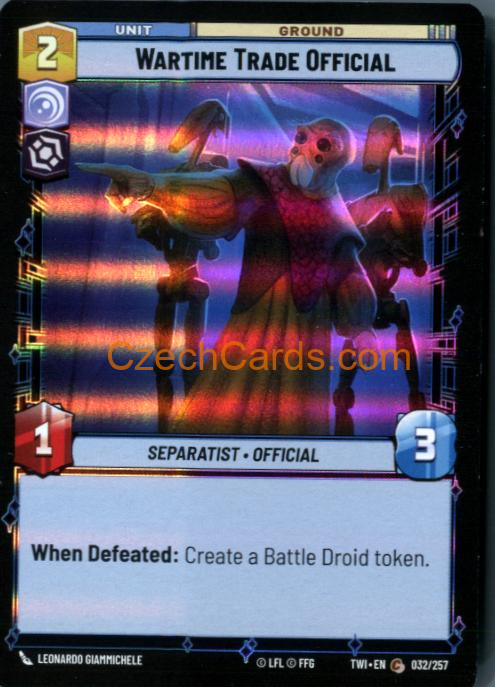 Wartime Trade Official [Foil] #32