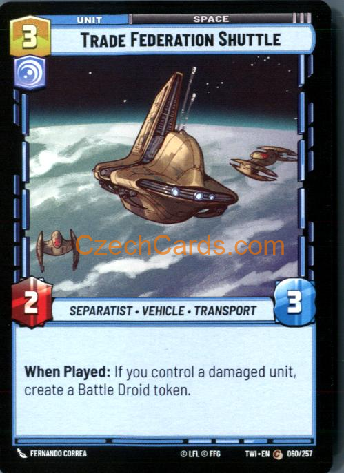 Trade Federation Shuttle #60