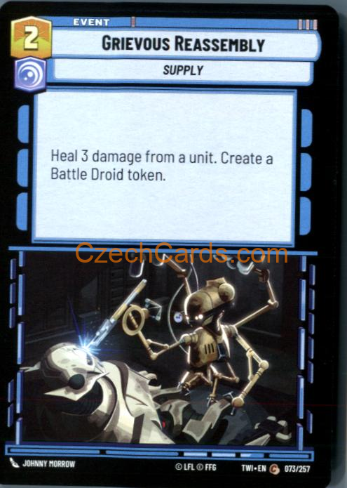 Grievous Reassembly #73