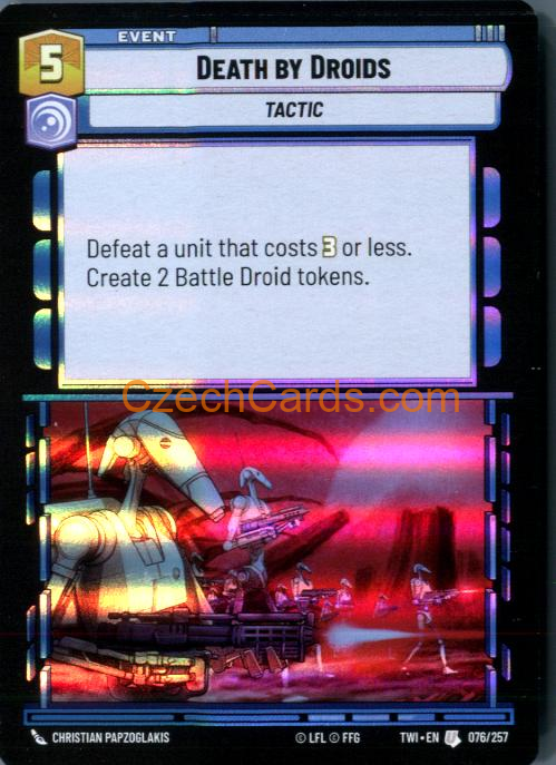 Death by Droids [Foil] #76