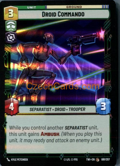 Droid Commando [Foil] #81