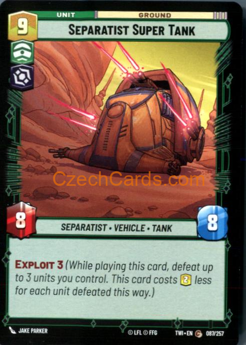 Separatist Super Tank #87