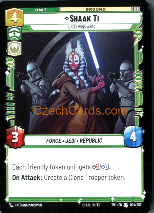 Shaak Ti - Unity Wins Wars #94