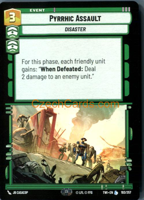Pyrrhic Assault #103