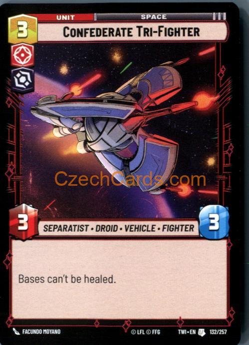 Confederate Tri-Fighter #132
