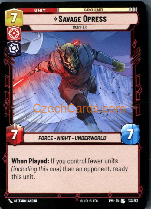 Savage Opress - Monster #137