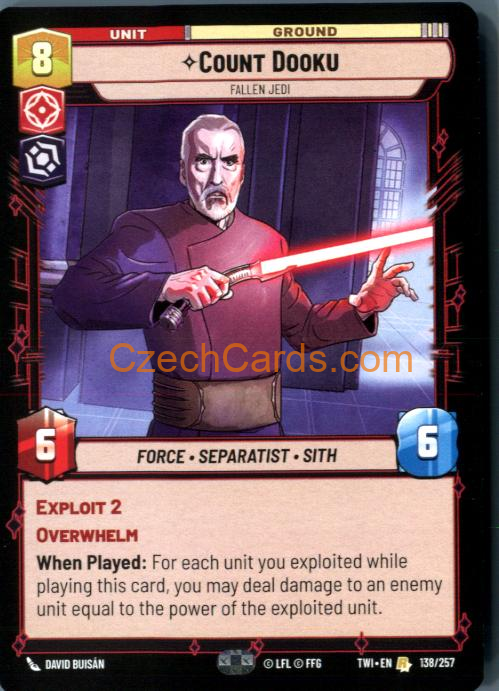 Count Dooku - Fallen Jedi #138