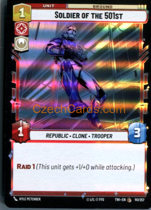 Soldier of the 501st [Foil] #141
