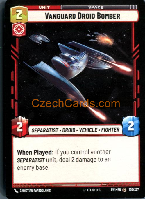 Vanguard Droid Bomber #160