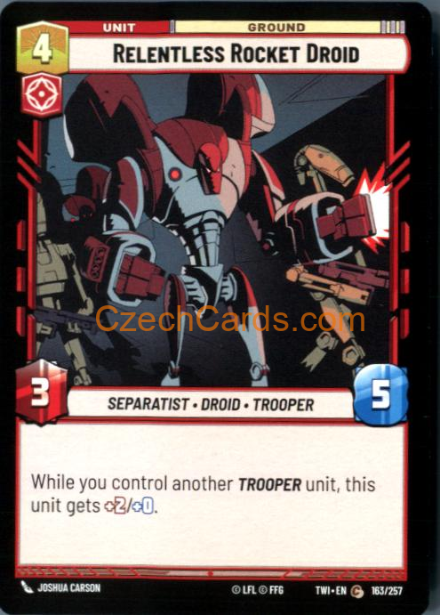 Relentless Rocket Droid #163