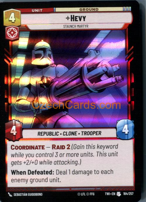 Hevy - Staunch Martyr [Foil] #164