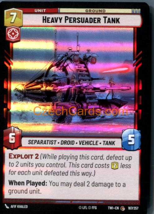 Heavy Persuader Tank [Foil] #167