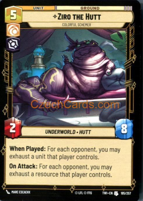 Ziro the Hutt - Colorful Schemer #185